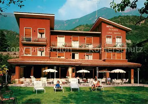 AK / Ansichtskarte Malcesine_Lago_di_Garda Hotel Luna Rossa Malcesine_Lago_di_Garda