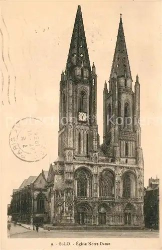 AK / Ansichtskarte Saint_Lo Eglise Notre Dame Saint_Lo