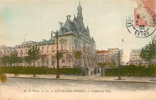 AK / Ansichtskarte Levallois Perret Hotel de Ville Levallois Perret