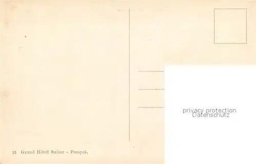 AK / Ansichtskarte Pompei Via Stabiana Pompei