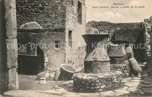 AK / Ansichtskarte Pompei Forni pubblici macine grano di 18 secoli Pompei