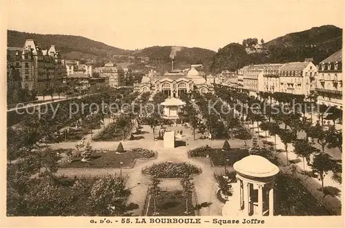 AK / Ansichtskarte La_Bourboule Square Joffre La_Bourboule