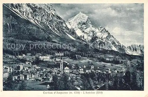 AK / Ansichtskarte Cortina_d_Ampezzo Antelao Cortina_d_Ampezzo