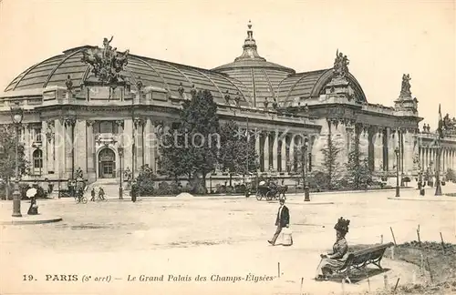 AK / Ansichtskarte Paris Grand Palais Champs Elysees Paris