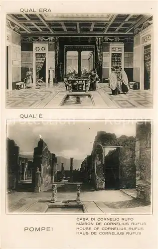AK / Ansichtskarte Pompei Casa di Cornelio Rufo  Pompei