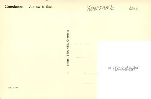 AK / Ansichtskarte Konstanz_Bodensee Fliegeraufnahme Rhein Konstanz_Bodensee