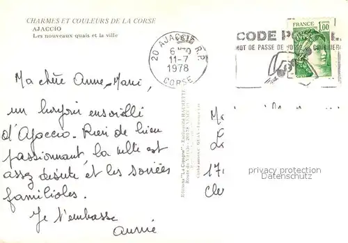 AK / Ansichtskarte Ajaccio Fliegeraufnahme Ajaccio