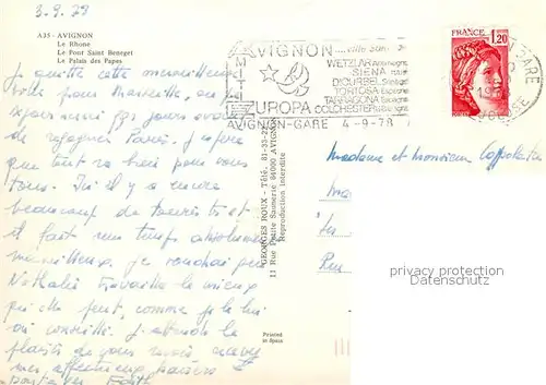 AK / Ansichtskarte Avignon_Vaucluse Pont Saint Beneget Avignon Vaucluse