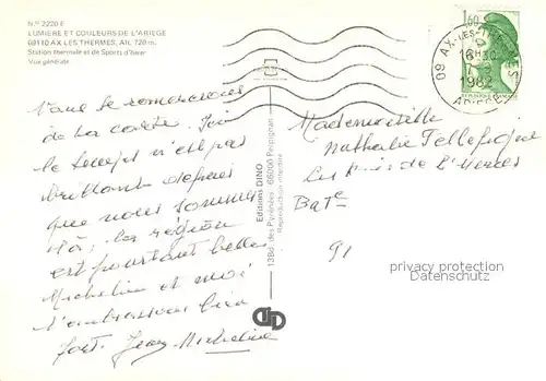 AK / Ansichtskarte Ax les Thermes Panorama Ax les Thermes