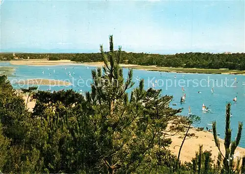 AK / Ansichtskarte Hossegor_Soorts_Landes Cote Landaise Le Lac Hossegor_Soorts_Landes
