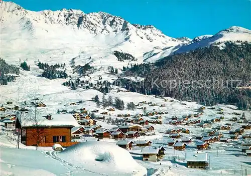 AK / Ansichtskarte Verbier Winterlandschaft Verbier