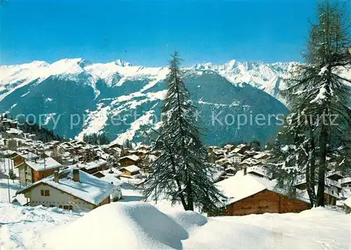 AK / Ansichtskarte Verbier Winterlandschaft Verbier