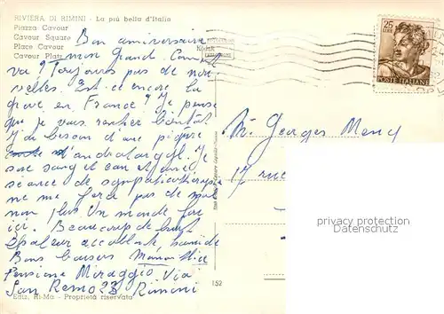 AK / Ansichtskarte Rimini Piazza Cavour Rimini