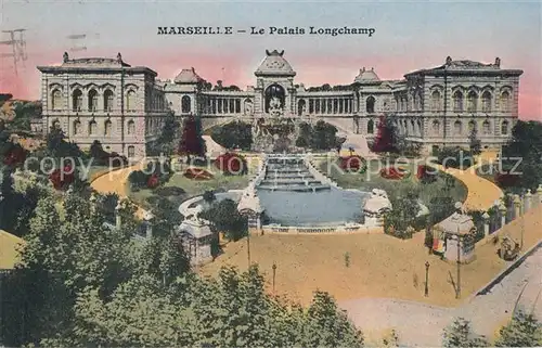 AK / Ansichtskarte Marseille_Bouches du Rhone Palais Longchamp Marseille