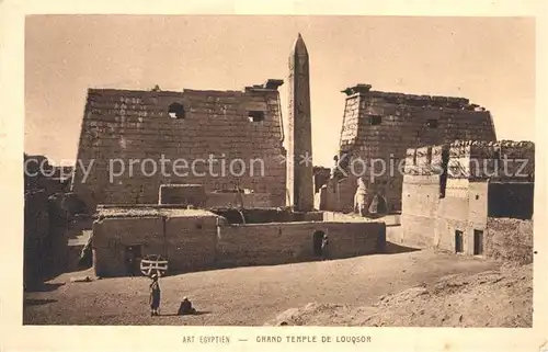 AK / Ansichtskarte Louqsor_Luxor Grand Temple Louqsor Luxor