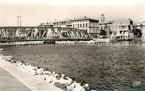 AK / Ansichtskarte Martigues Le Pont tournant Martigues