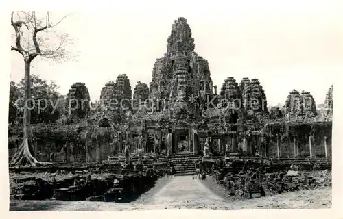 AK / Ansichtskarte Angkor_Kambodscha Tempel 