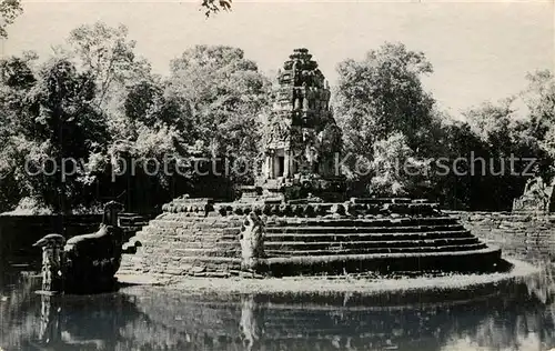 AK / Ansichtskarte Angkor_Kambodscha Tempel 