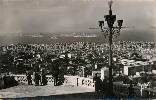 AK / Ansichtskarte Marseille_Bouches du Rhone La Ville et les Ilse du Frioul Marseille