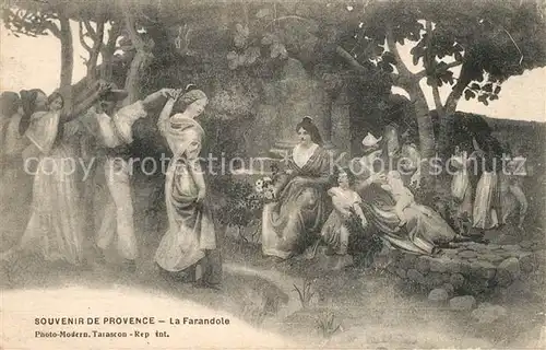 AK / Ansichtskarte Tarascon_Bouches du Rhone La Farandole Tarascon Bouches du Rhone
