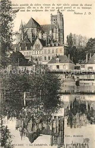 AK / Ansichtskarte Auxerre Cathedrale Auxerre