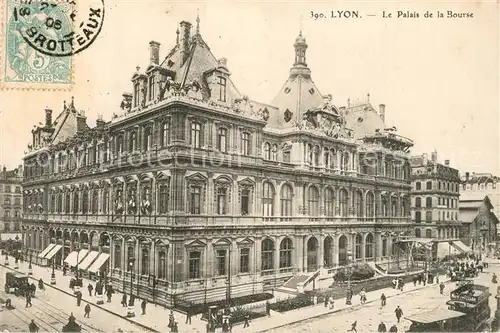 AK / Ansichtskarte Lyon_France Palais de la Bourse Lyon France