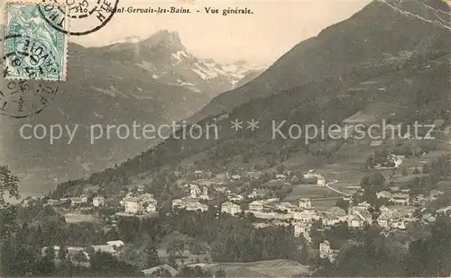 AK / Ansichtskarte Saint Gervais les Bains Fliegeraufnahme Saint Gervais les Bains