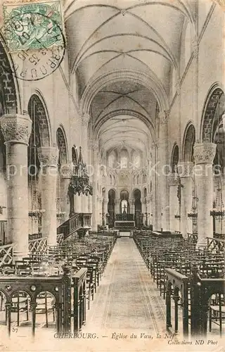 AK / Ansichtskarte Cherbourg_Octeville_Basse_Normandie Eglise du Voeu Cherbourg_Octeville