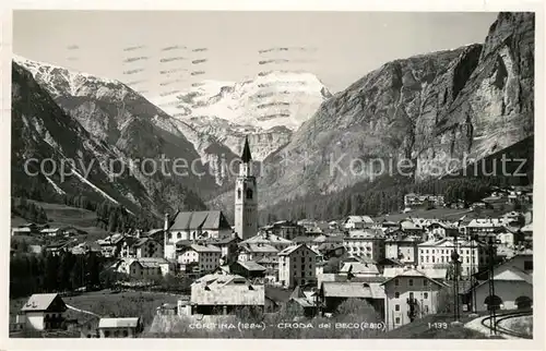 AK / Ansichtskarte Cortina_d_Ampezzo Croda del Beco Cortina_d_Ampezzo