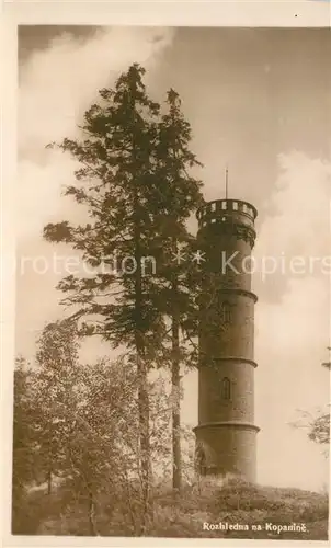 AK / Ansichtskarte Frydstein_Frydstejn_Gablonz Rozhledna na Kopanine 
