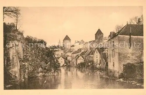 AK / Ansichtskarte Semur en Auxois Le Caron Semur en Auxois