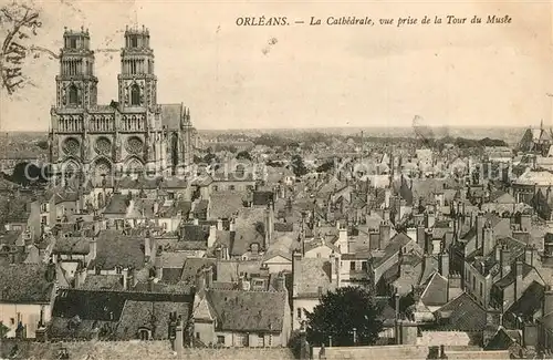 AK / Ansichtskarte Orleans_Loiret La Cathedrale vue prise de la Tour du Musee Orleans_Loiret