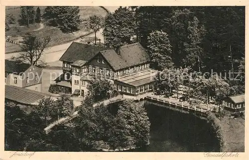 AK / Ansichtskarte Jonsdorf Hotel Gondelfahrt Jonsdorf