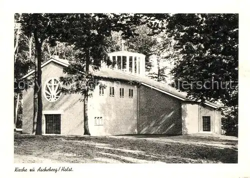 AK / Ansichtskarte Ascheberg_Holstein Kirche Ascheberg_Holstein