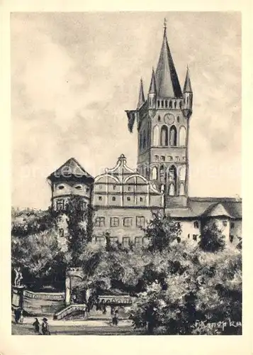 AK / Ansichtskarte Koenigsberg_Ostpreussen Koenigsberger Schloss Koenigsberg_Ostpreussen