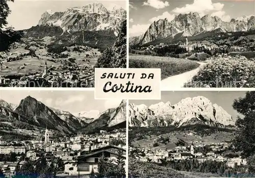 AK / Ansichtskarte Cortina_d_Ampezzo Panorama Cortina_d_Ampezzo