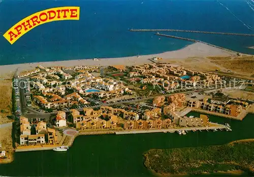 AK / Ansichtskarte Leucate Port Leucate Aphrodite Village Vue aerienne Leucate