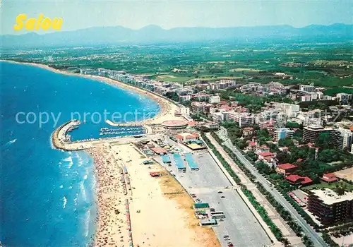 AK / Ansichtskarte Salou Vue partielle aerienne Port Salou