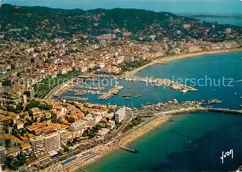 AK / Ansichtskarte Cannes_Alpes Maritimes Fliegeraufnahme Cannes Alpes Maritimes
