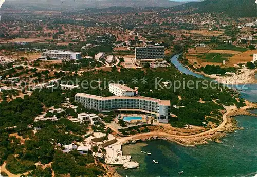 AK / Ansichtskarte Santa_Eulalia_del_Rio Hotel Don Carlos Fliegeraufnahme Santa_Eulalia_del_Rio