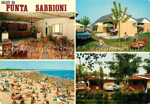 AK / Ansichtskarte Punta_Sabbioni Restaurant Strand Camping Punta Sabbioni