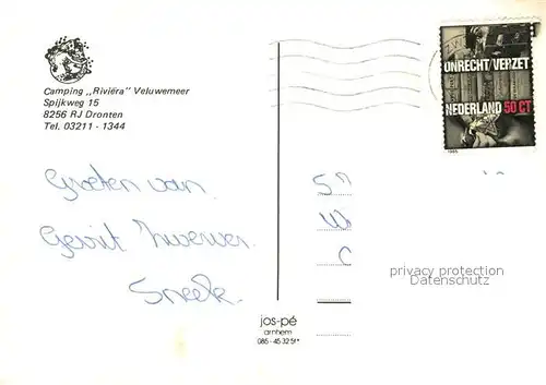 AK / Ansichtskarte Dronten Riviera Camping Veluwemeer  