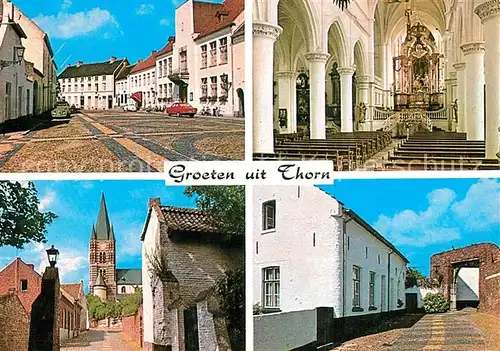 AK / Ansichtskarte Thorn_Limburg Wijngaard Interieur Stiftkerk Kloosterberg Immuniteitspoort Thorn Limburg