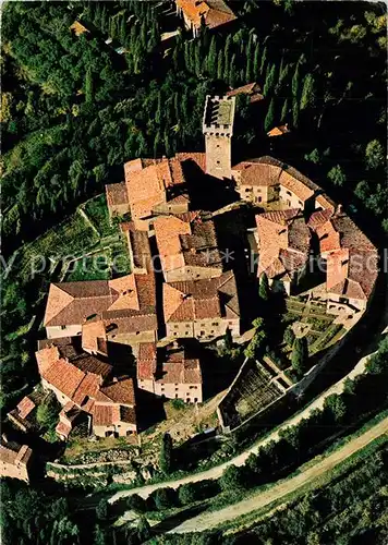 AK / Ansichtskarte Monte_San_Savino Castello di Gargonza Fliegeraufnahme Monte_San_Savino