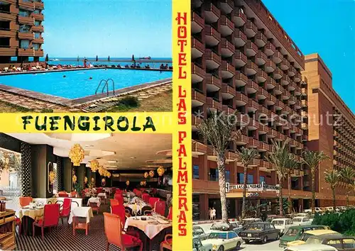 AK / Ansichtskarte Fuengirola Hotel Las Palmeras Fuengirola