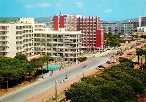 AK / Ansichtskarte Malgrat_de_Mar Paseo y Hoteles Malgrat_de_Mar