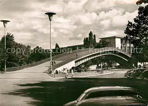 AK / Ansichtskarte Duesseldorf Aluminiumbruecke Duesseldorf