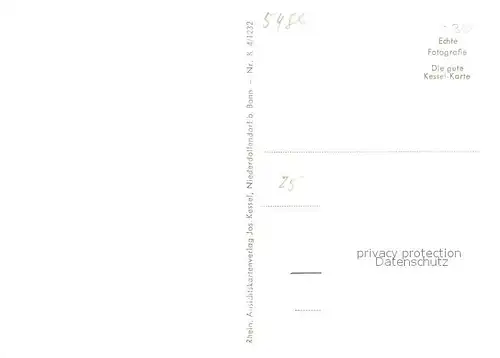 AK / Ansichtskarte Bonn_Rhein Blick vom Malerwinkel auf Rolandsbogen und Siebengebirge Bonn_Rhein