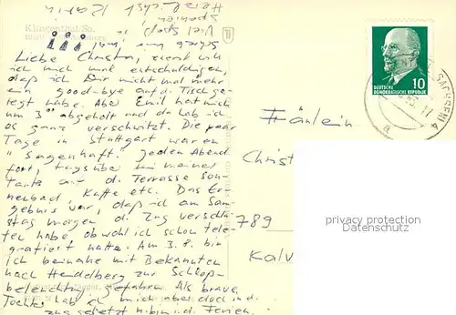 AK / Ansichtskarte Klingenthal_Vogtland Blick vom Aschberg Klingenthal_Vogtland