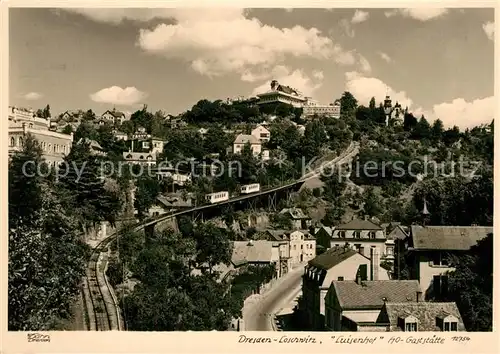 AK / Ansichtskarte Loschwitz_Dresden Luisenhof HO Gaststaette Loschwitz Dresden